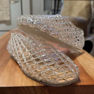 COCONUTS By Matisse Women's Clear Jelly Slip-On Shoes